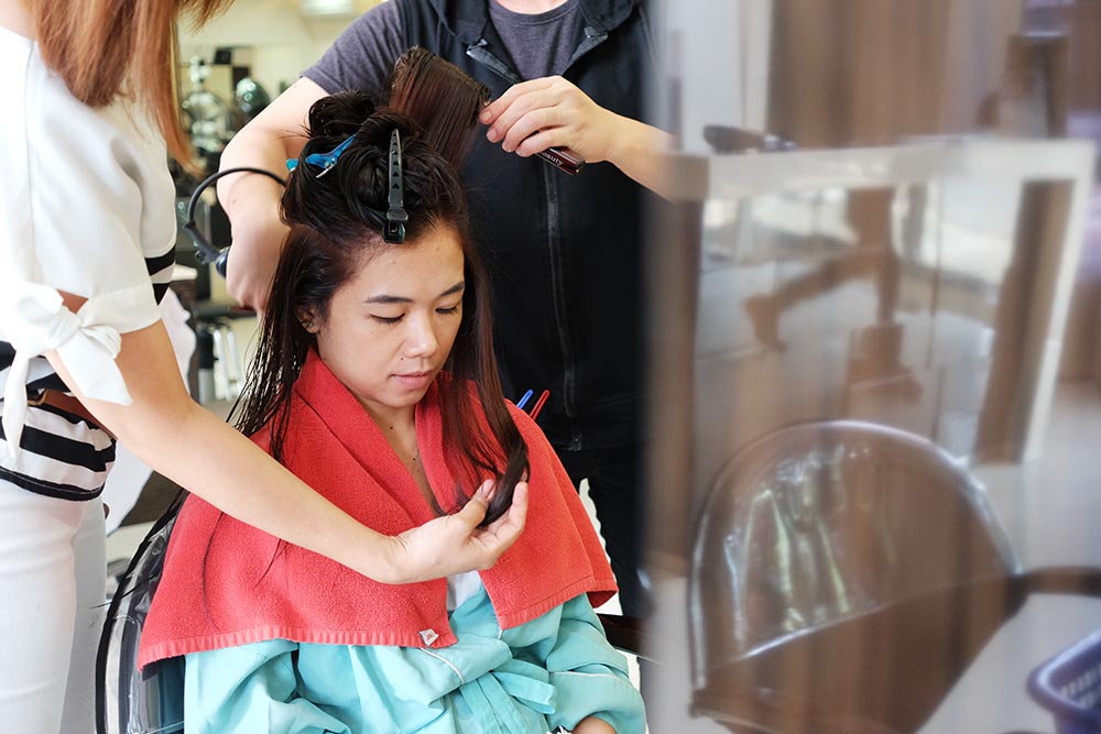 Pengalaman Mencoba Hair Coloring di Pointcut Salon Jakarta