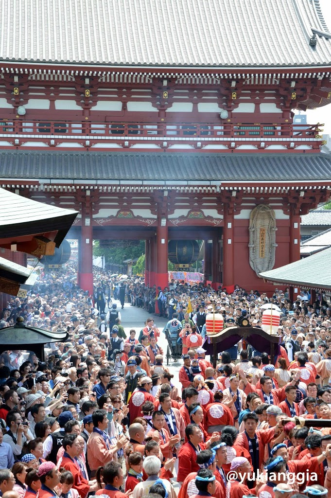 Keramaian di Festival Matsuri